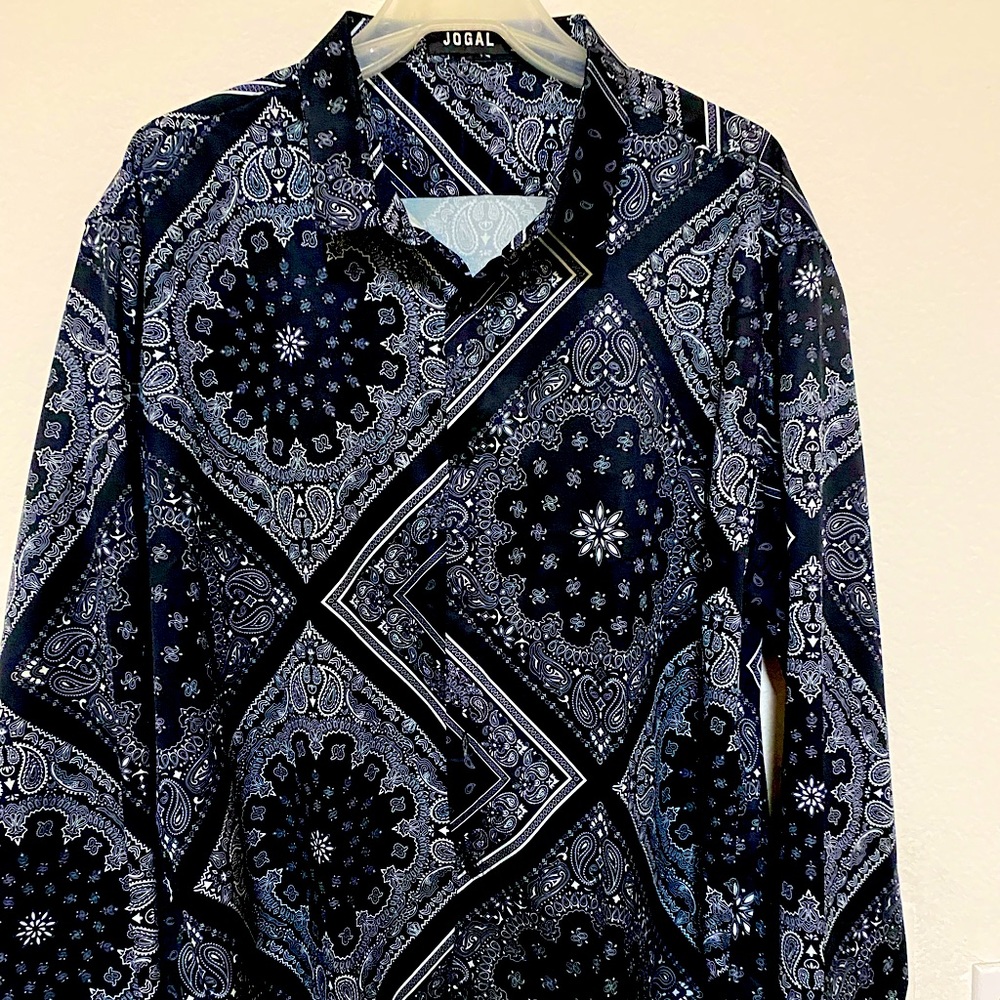 Paisley long sleeve shirt (only been worn once)